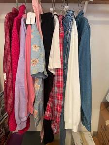 lot 126 image: Collection of Ladies Tops and Jackets with Embroidered Designs in Various Sizes