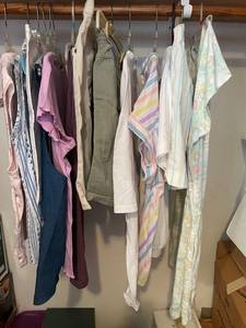 lot 127 image: Collection of Vintage and Casual Clothing for Adults