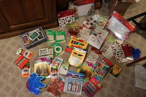 lot 532 image: crafting supplies...