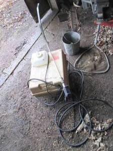 lot 2 image: Vintage Liquid Brush pressure washe...