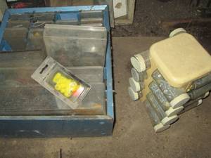 lot 87 image: Multi-drawer benchtop hardware orga...