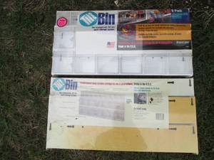 lot 108 image: (2) Tilt-Bin multi-drawer hardware ...