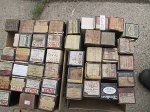 lot 112 image: 2-box Lot of vintage player piano m...
