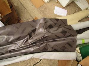 lot 123 image: Lot of table covering type material...