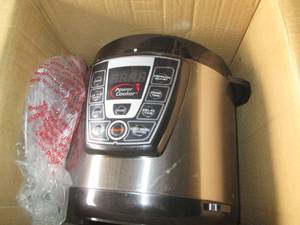 lot 133 image: Power pressure cooker Pro in origin...