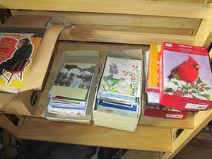lot 163 image: Huge collection of greeting cards w...