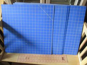 lot 180 image: 4-Dritz 24x36in craft cutting mats...