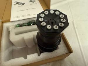 lot 20 image: EO23 Electronic Deadbolt Door Knob