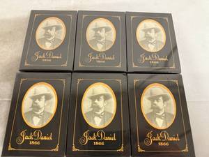 lot 26 image: 6 Packs of Jack Daniels Gentlemans Playing Cards