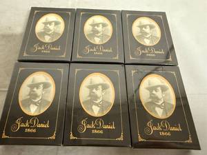 lot 27 image: 6 Packs of Jack Daniels Gentlemans Playing Cards