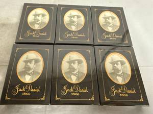 lot 31 image: 6 Packs of Jack Daniels Gentlemans Playing Cards