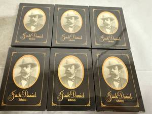 lot 32 image: 6 Packs of Jack Daniels Gentlemans Playing Cards
