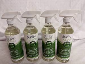 lot 34 image: 4 Bottles of Purity Green Kitchen and Bath Cleaner