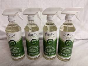 lot 35 image: 4 Bottles of Purity Green Kitchen and Bath Cleaner