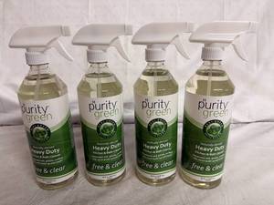 lot 36 image: 4 Bottles of Purity Green Kitchen and Bath Cleaner