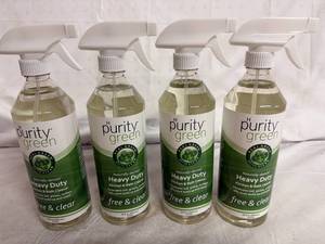 lot 37 image: 4 Bottles of Purity Green Kitchen and Bath Cleaner