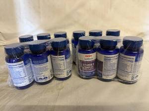 lot 84 image: 12 Bottles of Meijer Wellness Vitamin B Complex
