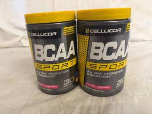 lot 95 image: 2 Bottles of Cellucor BCAA Sport Hydration - Cherry Limeade