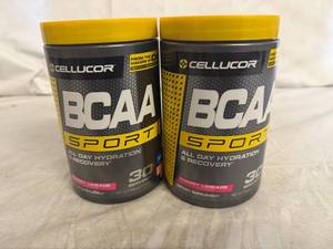 lot 96 image: 2 Bottles of Cellucor BCAA Sport Hydration - Cherry Limeade