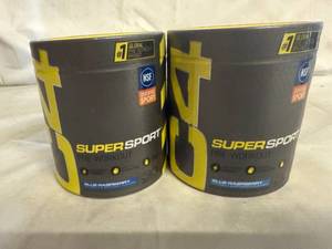 lot 101 image: 2 Bottles of C4 Super Sport Pre-Workout - Blue Raspberry