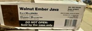 13 Boxes of Walnut Ember Java Flooring