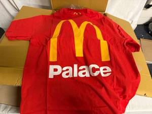 lot 46 image: 65 Red Mcdonalds Shirts - L