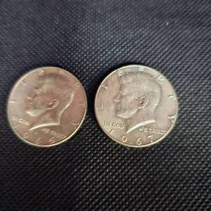 lot 55 image: 1965,1967,Kennedy 50c