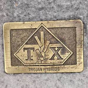 lot 11 image: Trojan Hybrid Brass Belt Buckle