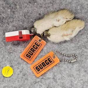 lot 18 image: Surge Miller Keychains with Lucky Rabbits Foot