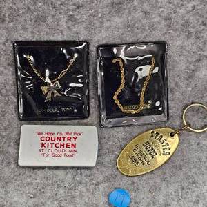 lot 19 image: Necklaces and Keychains