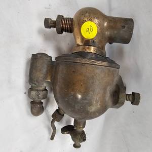 lot 90 image: Brass Carburaeter-Schebler Model D, Early 19th Century