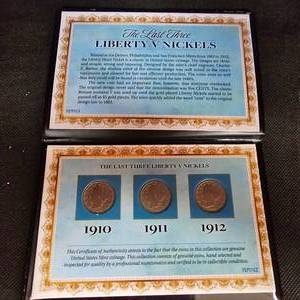 lot 48 image: Liberty V-Nickels Collection