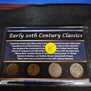 lot 45 image: 20th Century Classic Coin Set