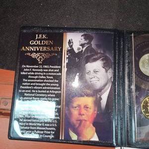 lot 44 image: JFK Golden Anniversary Set