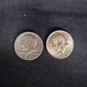 lot 40 image: 1968.1971 Kennedy 50c