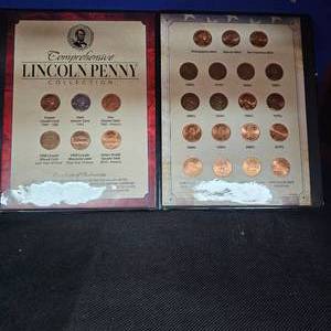 lot 38 image: Lincoln Premiere Penny Collection