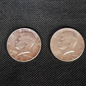 lot 30 image: 1964,66 Kennedy 50c Silver