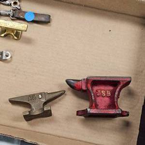lot 119 image: Pair of Dealer Samples , Mini Anvils