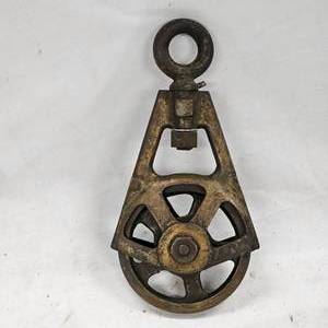 lot 123 image: Antique Kolstrand 6 Bronze Maritime Pulley