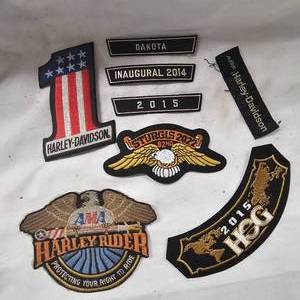 lot 158 image: Lot of Harley Davidson Patches