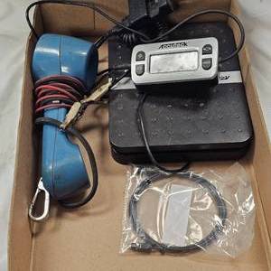 lot 178 image: Original Northwestern Bell Telephone Service Checking Phone & Digital Scale