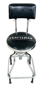 lot 63 image: Craftsman Adjustable Hydraulic Seat Stool