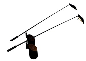 lot 103 image: Pair of Vintage Counterbalance Desk Lamps