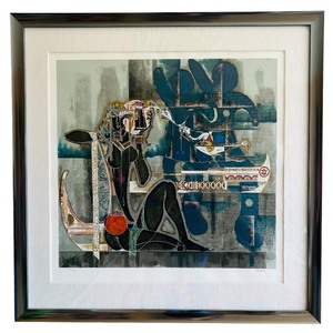 lot 9 image: Limited Edition Serigraph on Rice Paper by Lu Hong