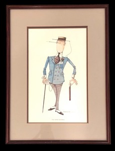 lot 44 image: Vintage GR Cheesebrough Print The Super Salesman
