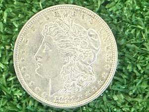 lot 2 image: 1921D Morgan Dollar