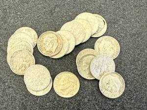 lot 54 image: 20 Silver Roosevelt Dimes