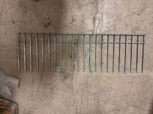 lot 10 image: 25pcs Galvenized Steel Shelving
