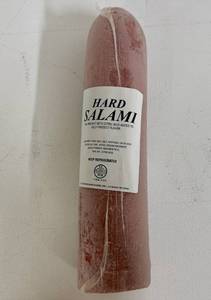 lot 32 image: G. 5.60lbs Hard Salami