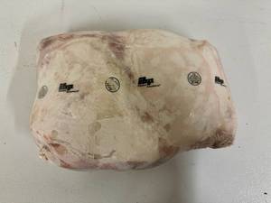 lot 56 image: L. 16.85lbs Bone-in Pork Shoulder Butts-IBP Supreme Trim All Natural